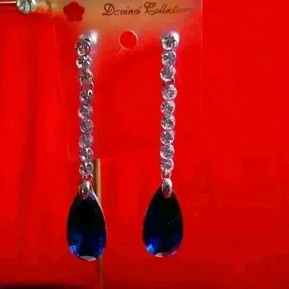 Davinci Collection Jewelry - Faux Jeweled Earrings 